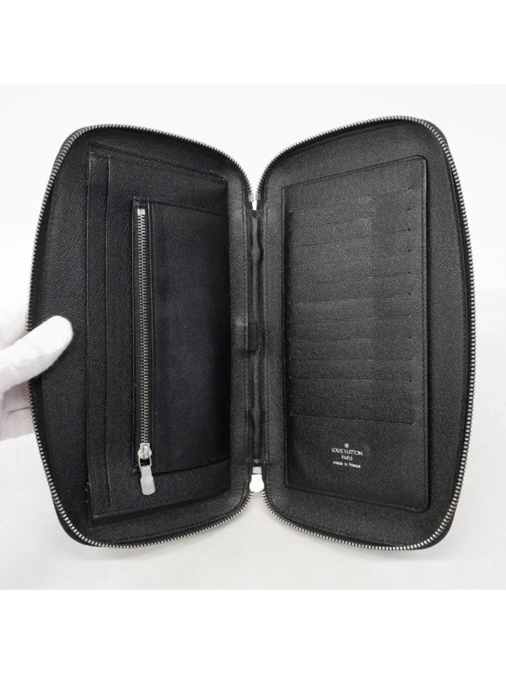 Louis Vuitton Wallet Taiga Organizer Atoll Ardoise